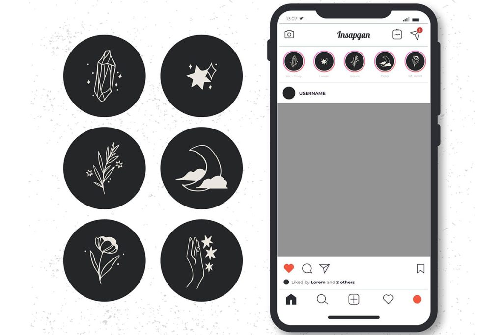 کاورهایلایت اینستاگرام - نمارا